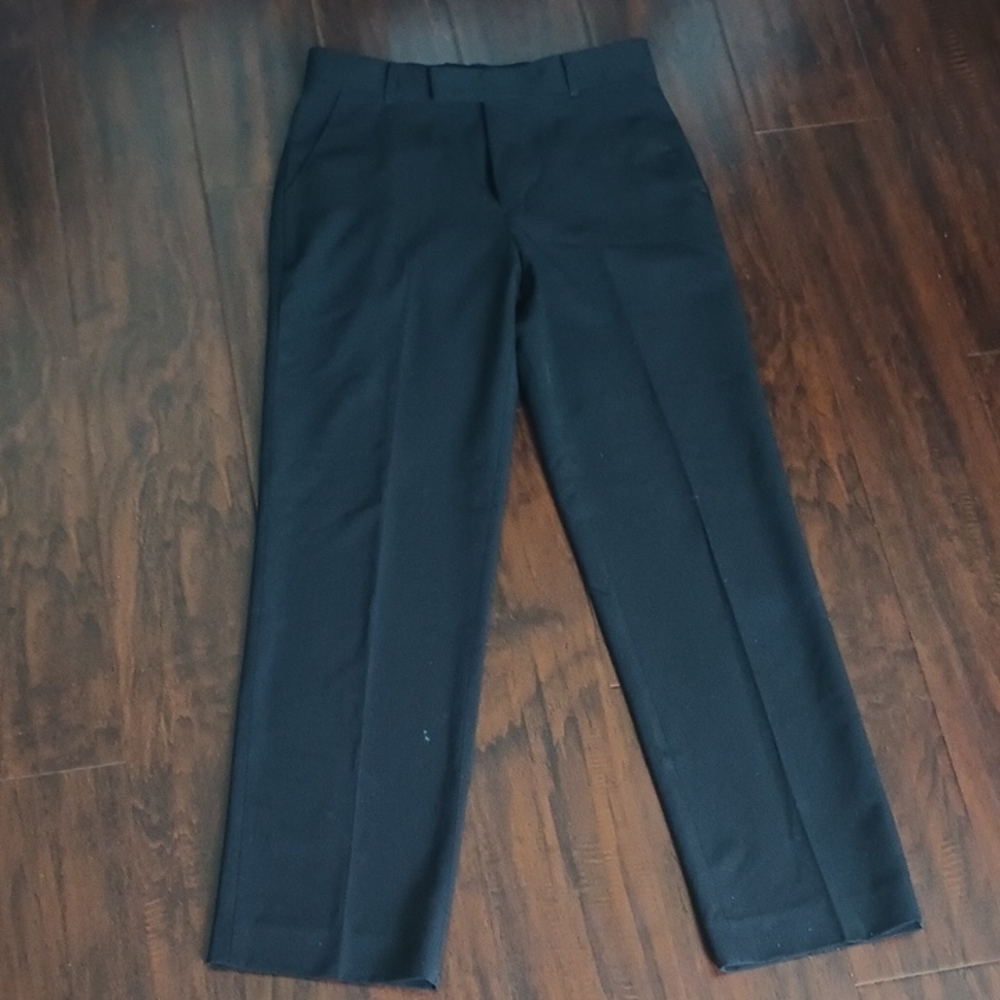 Calvin Klein Big Boys Formal Black Trousers